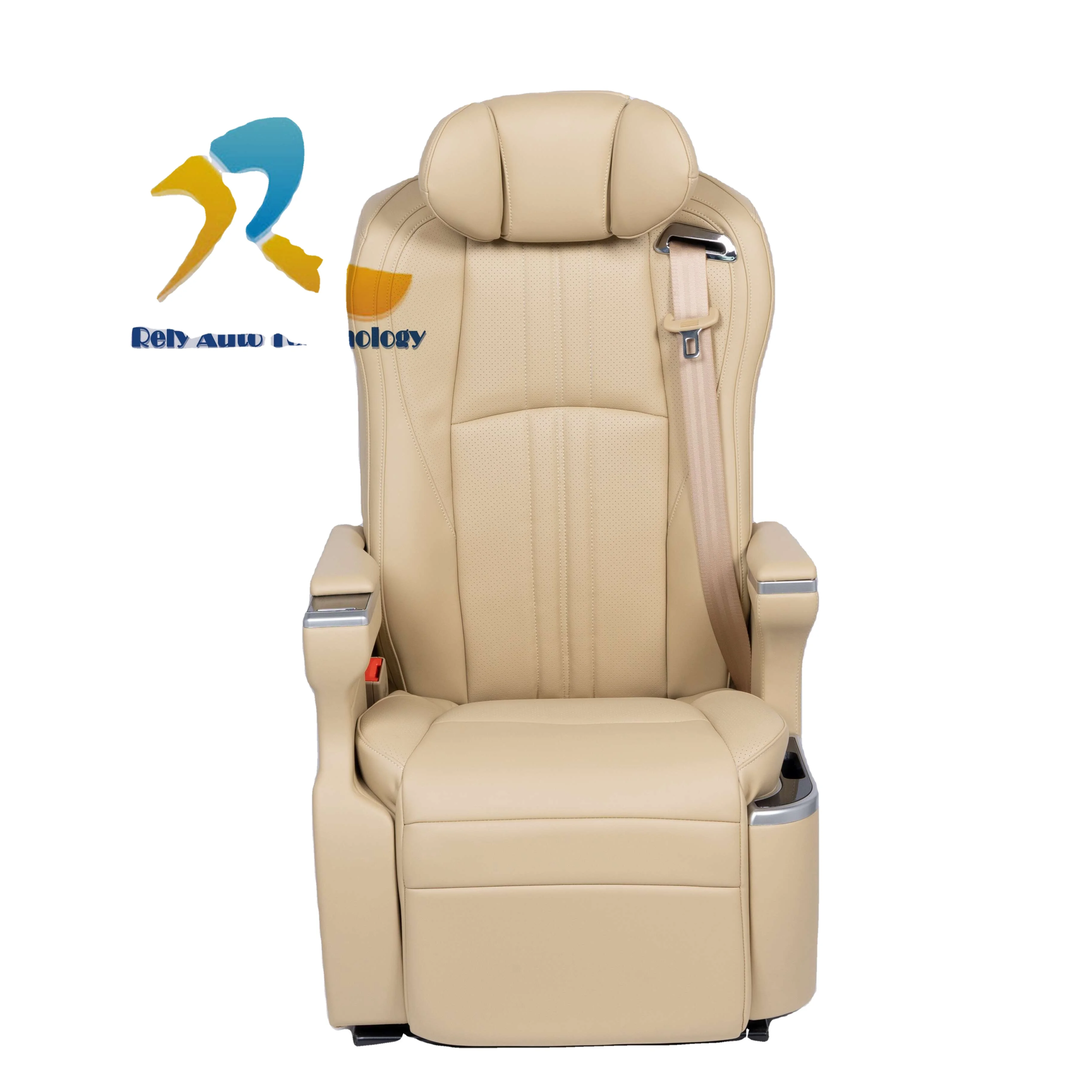 Electric Auto Vip Leather Car Seat For Modification Mpv Limousine Van Minibus Motorhome Camper Van Alphard Coaster Sienna Hiace