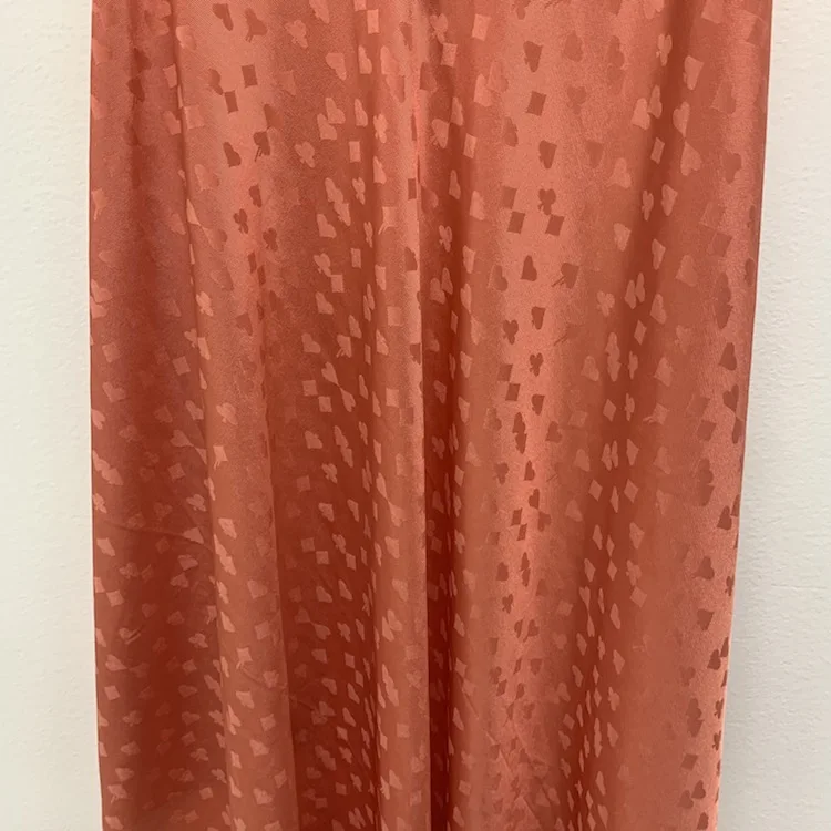 Ethyl Vinyl Acetic Acid Liene Long Sleeve Silk Imitation Acetate Fabric For Dress