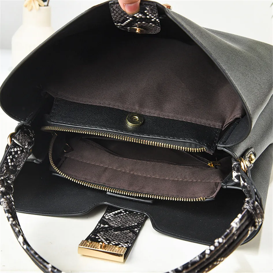 wholesale custom luxury shoulder tote pu leather office handbag fashion bag set handbags women bag