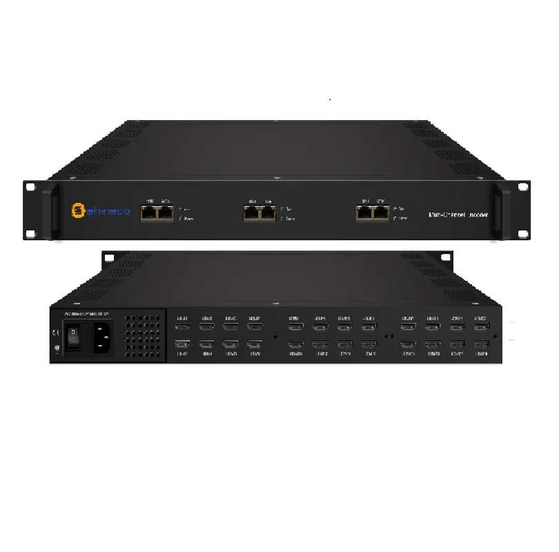 8 Channel Mux ASI out IPTV Encoder