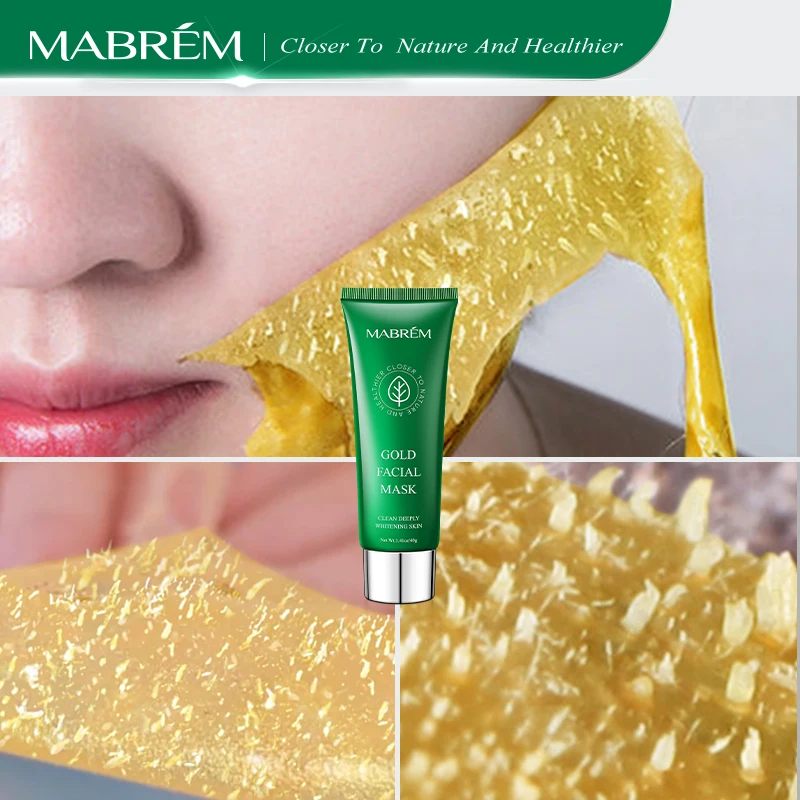 Gold Blackhead cream Remove Stains Shrink Pore Improve Rough Skin Acne Depth Replenishment Moisturizing Oil-control 40g