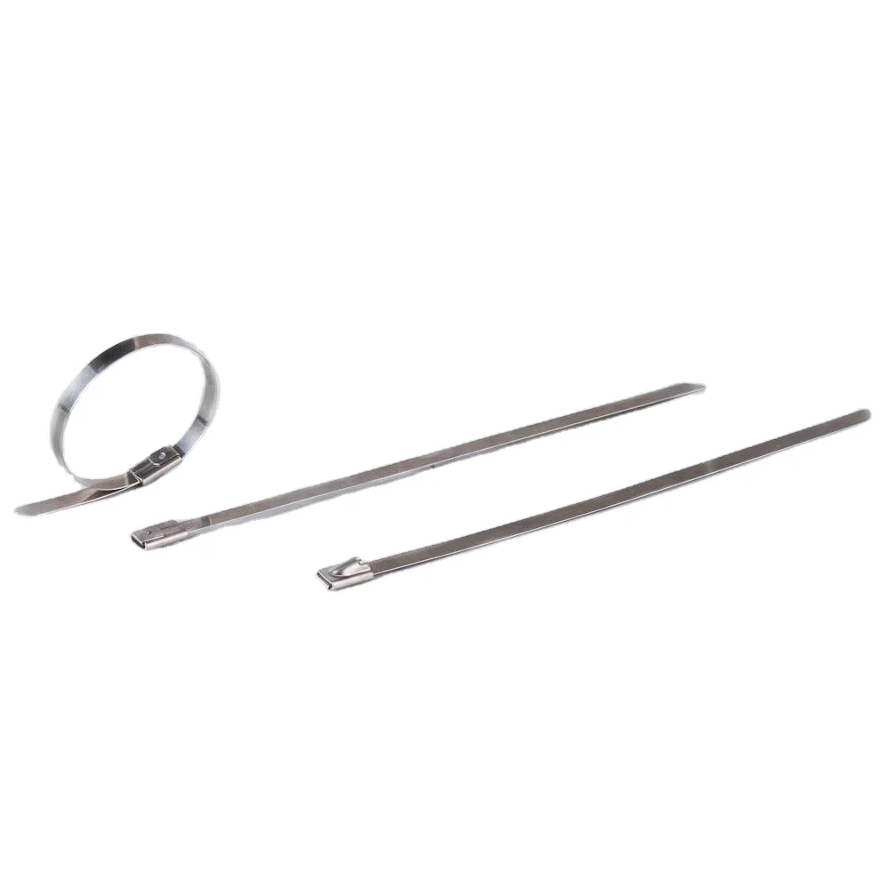 Регулируемые самоблокирующиеся кабельные стяжки из нержавеющей стали с ПВХ покрытием