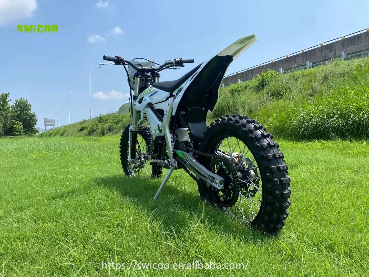 Electric Motorcycle Adult Electric Powerful Dirt Bike with 72V 40Ah/50Ah/60Ah Lithium Battery