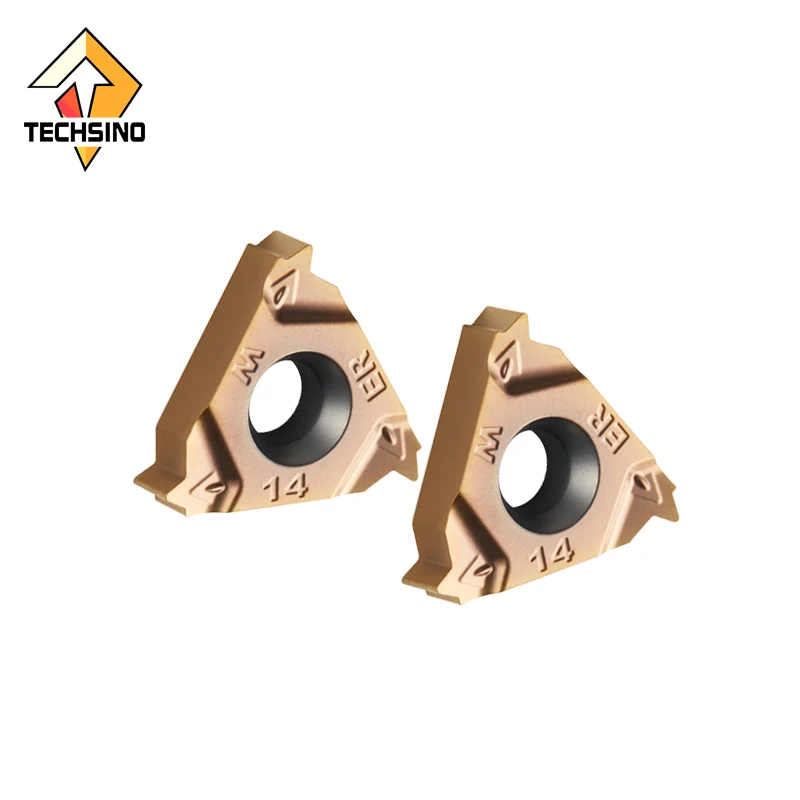 Hardstone Carbide Insert 16ERAG55 TS5225 CNC Turning Tool with PVD Coating for Internal Threading Inserts and Cutting Edge