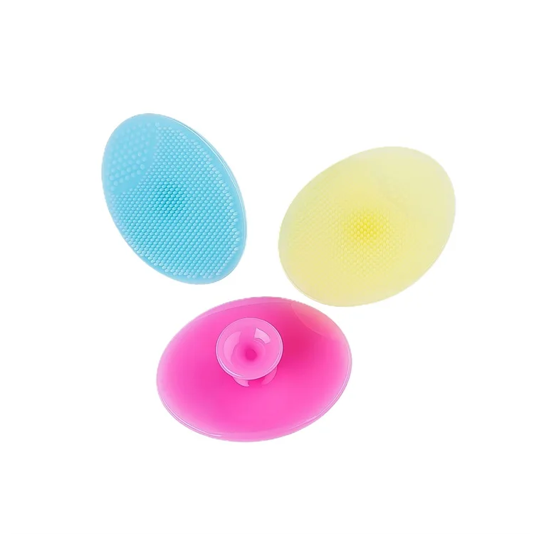  Ultra Soft Silicone Scrubber Anti-Bacterial Body Shower Massager Baby Bath