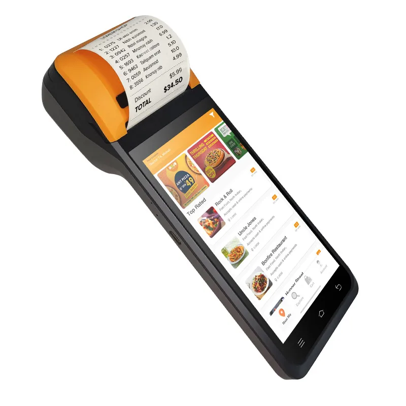 Noryox NB60 3 Гб ОЗУ 16 ПМ Android 8/12/14 портативный мобильный 8-ядерный 1 6 ГГц все в одном Pos-терминал с 58 мм принтером