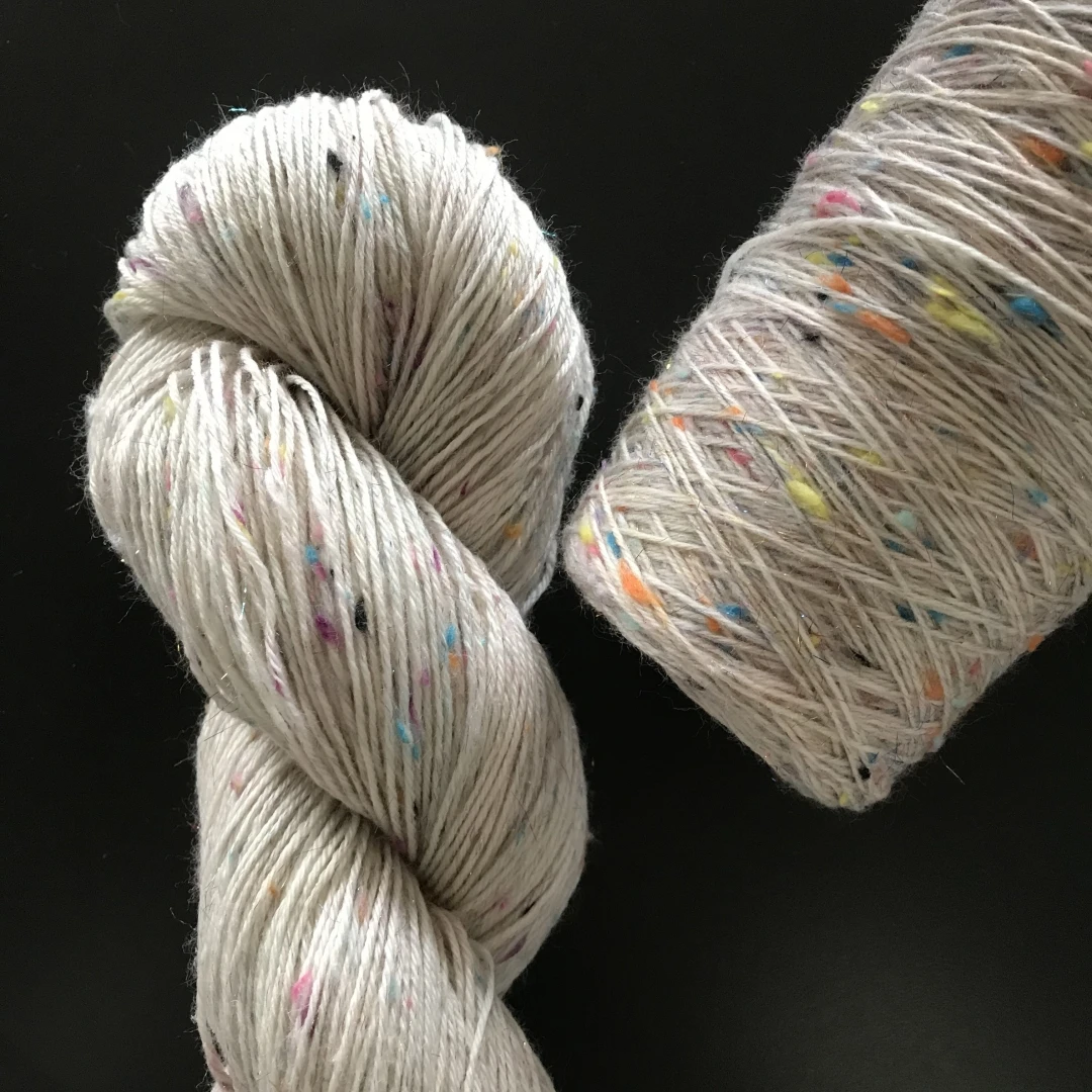 Пряжа из лотоса Неокрашенная пряжа Merino Nep Angelina 435 ярдов/100 г для колпака носков ручного вязания ручная краска
