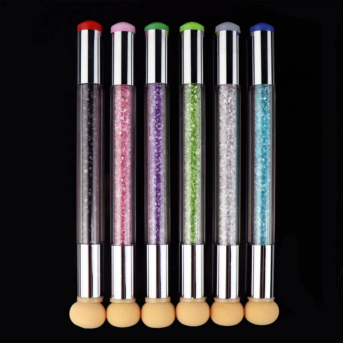 Hot Sale Double Heads mulit-function Nail Art Brush And Nail Stamp Nail Art Tools