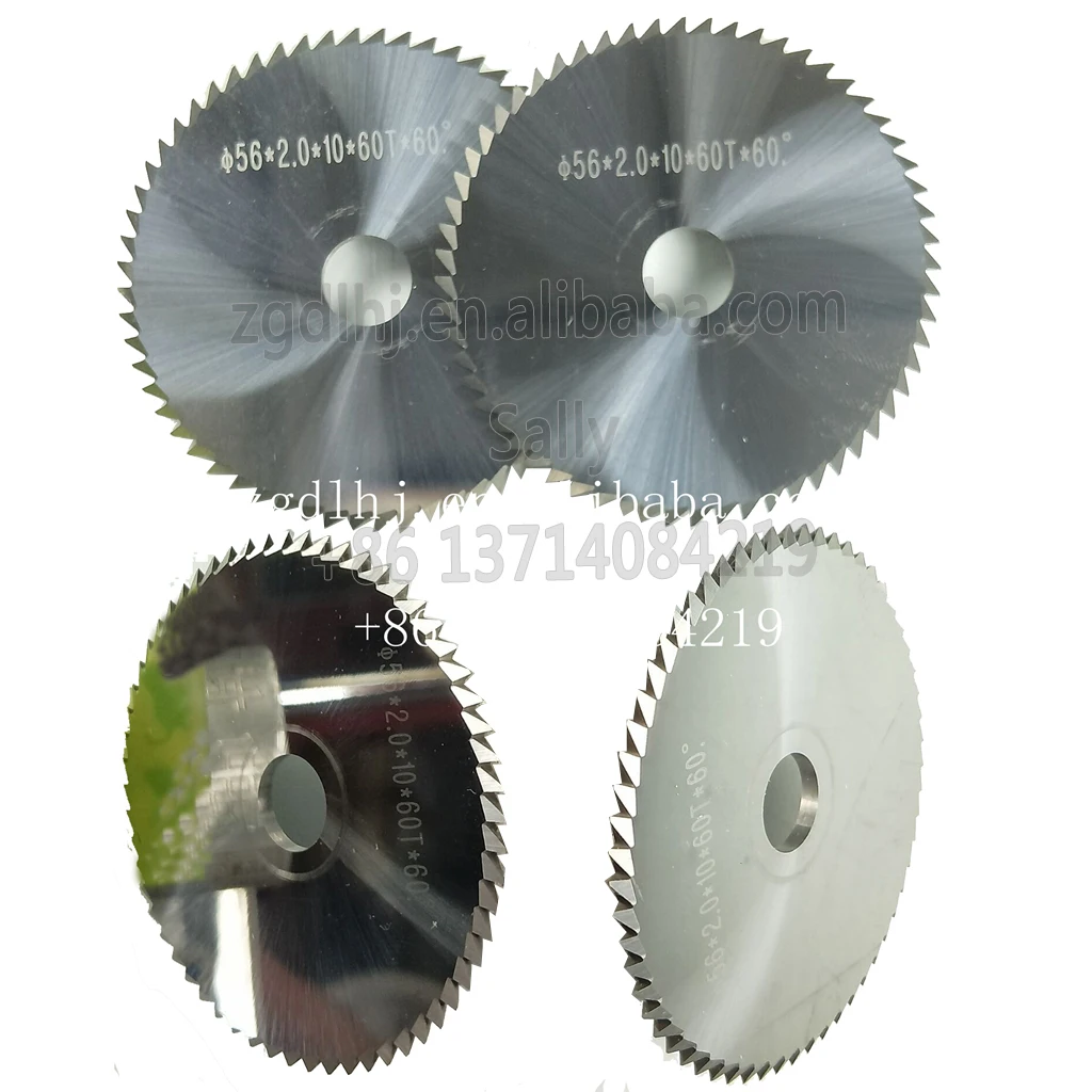 HSS or Tungsten Carbide Round Sawtooth Cutter