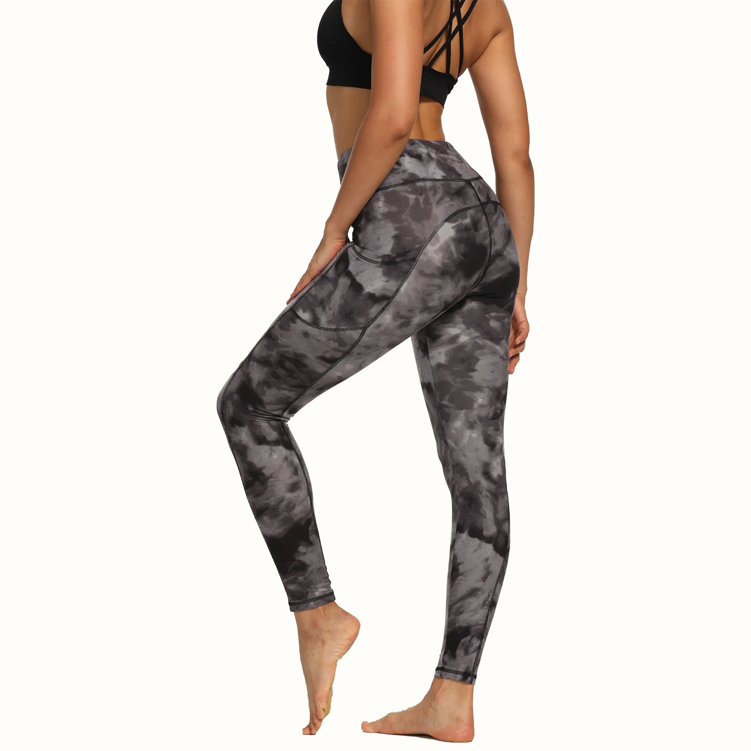 Женские леггинсы с завышенной талией, 2023