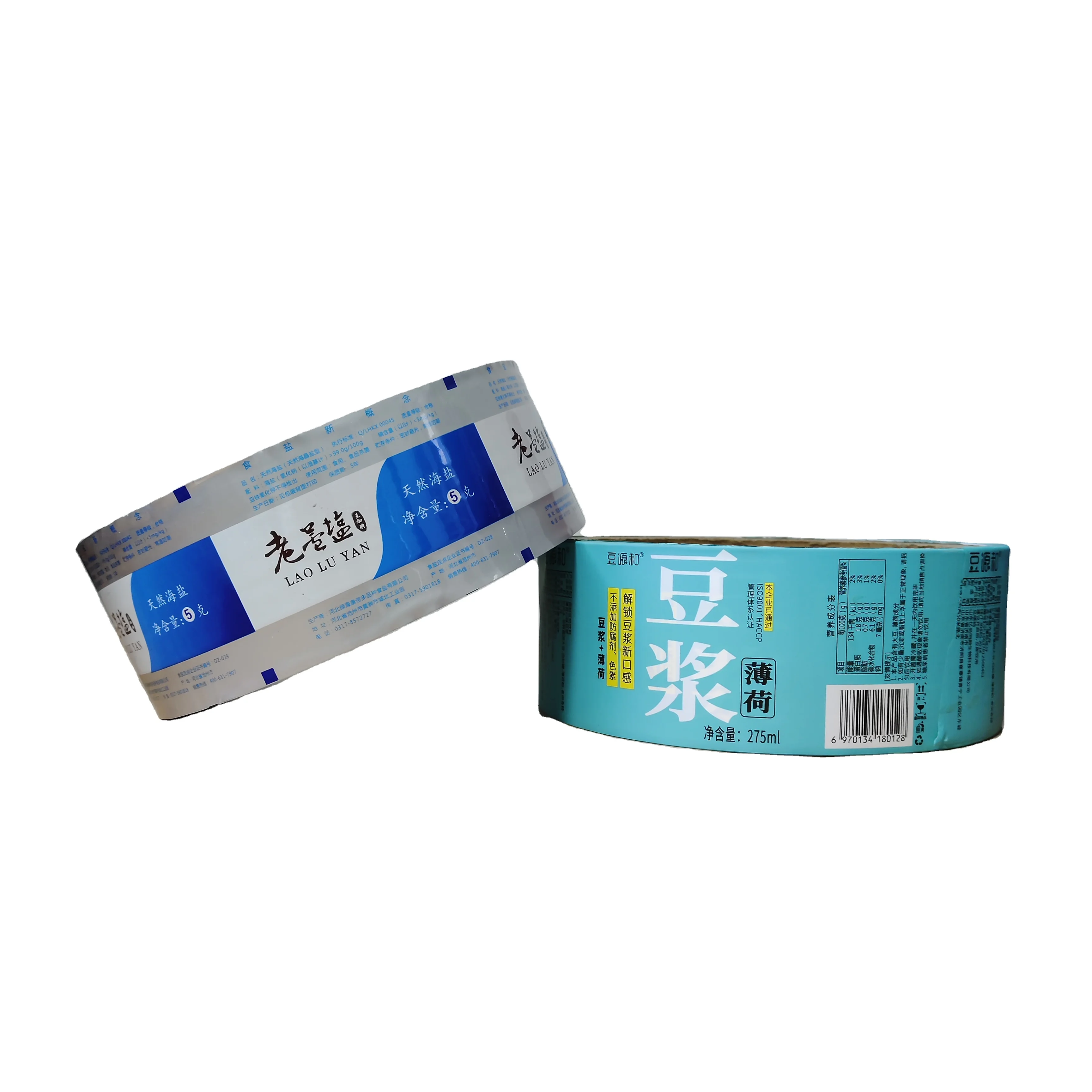 YF Factory direct sale label printing custom printing heat pvc pet shrink sleeve label plastic bottle water label for water bottle
