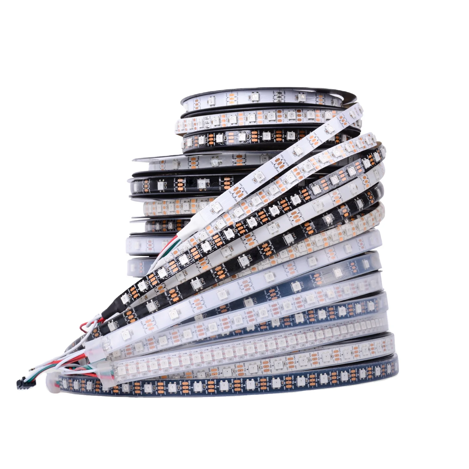 High Density Flexible FOB COB Led Lights RA90 Warm Natur 320 384 LEDs DC12V 24V Pixel Flex LED Strips 5 Volt