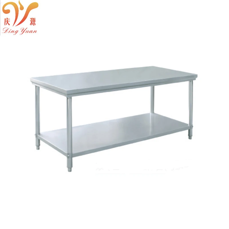 Горячая распродажа! Commercial сборки нержавеющая сталь Рабочий стол кухни ресторана верстак QY-W04
