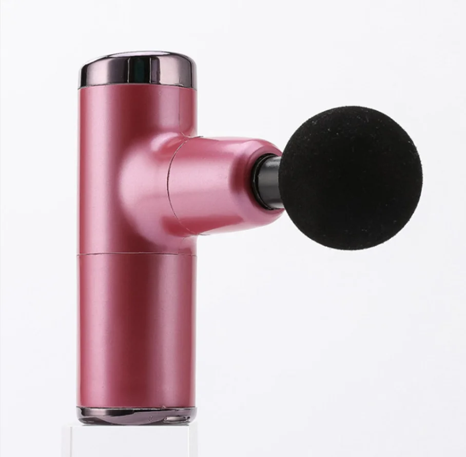 Dropshipping Deep Muscle Fascial Body Massager Mini Massage Gun Portable Handheld Electric Vibration Massage Gun