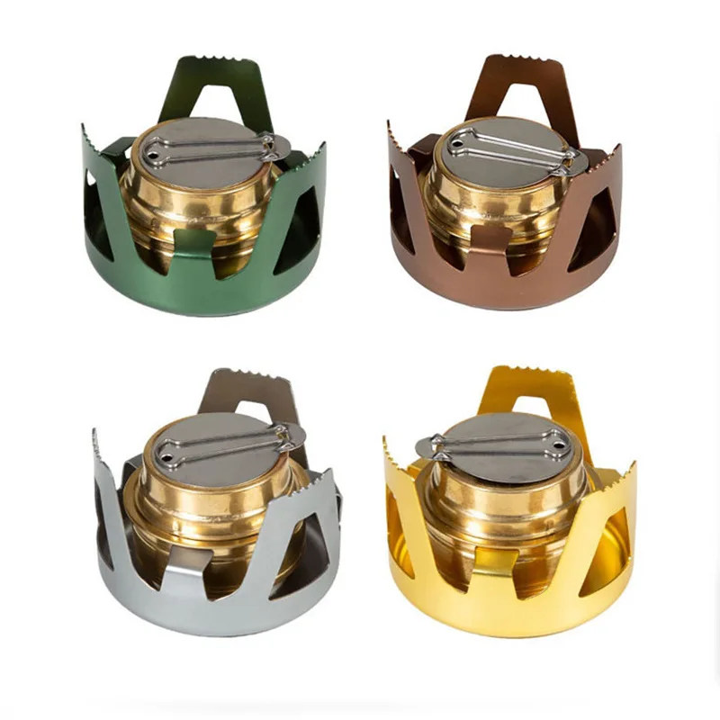 Jetshark Outdoor Camping Hiking Lightweight Stove Portable Alcohol Stove Mini Alcohol Stove Set