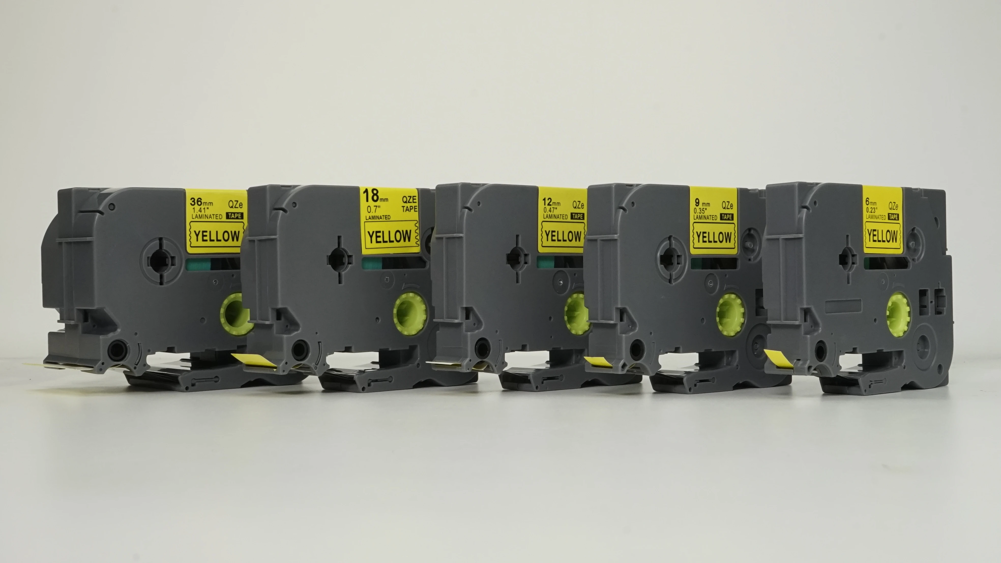 Compatible 12mm Tze 231 laminated label cassette for   printer tze-231 tze 231 tz231