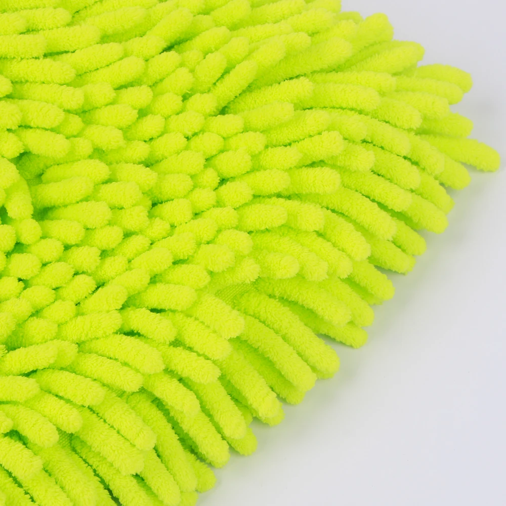 ZM0014 mitt  Direct factory selling microfiber quick dry chenille mitt for car cleaning and house clean hot sale