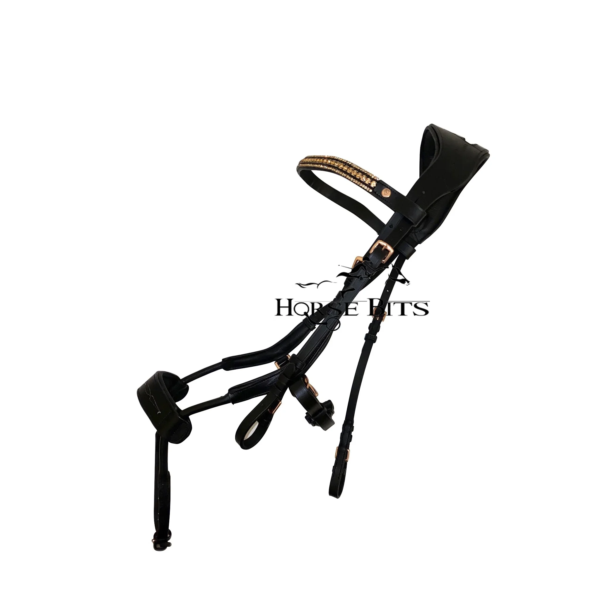 Leather horse bridle, bridle with soft padded Jumping Bridle / horse bridle, horse bridle leather/ horse racing bridles