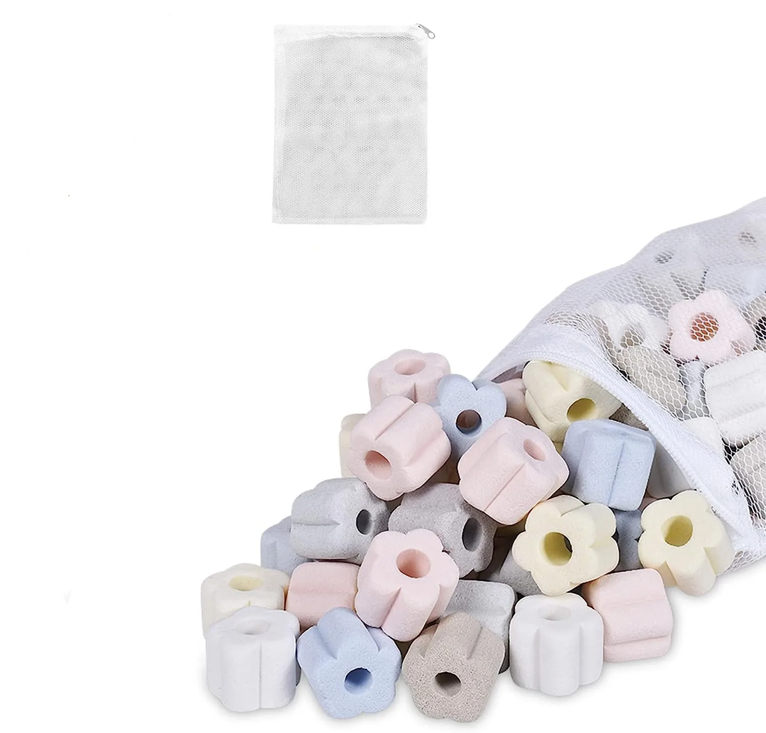 Manufacturer Aquarium Fish Tank Filter Media Bacteria House Nano Plum Ring Quartz Ceramic Bio Rings for Koi Pond