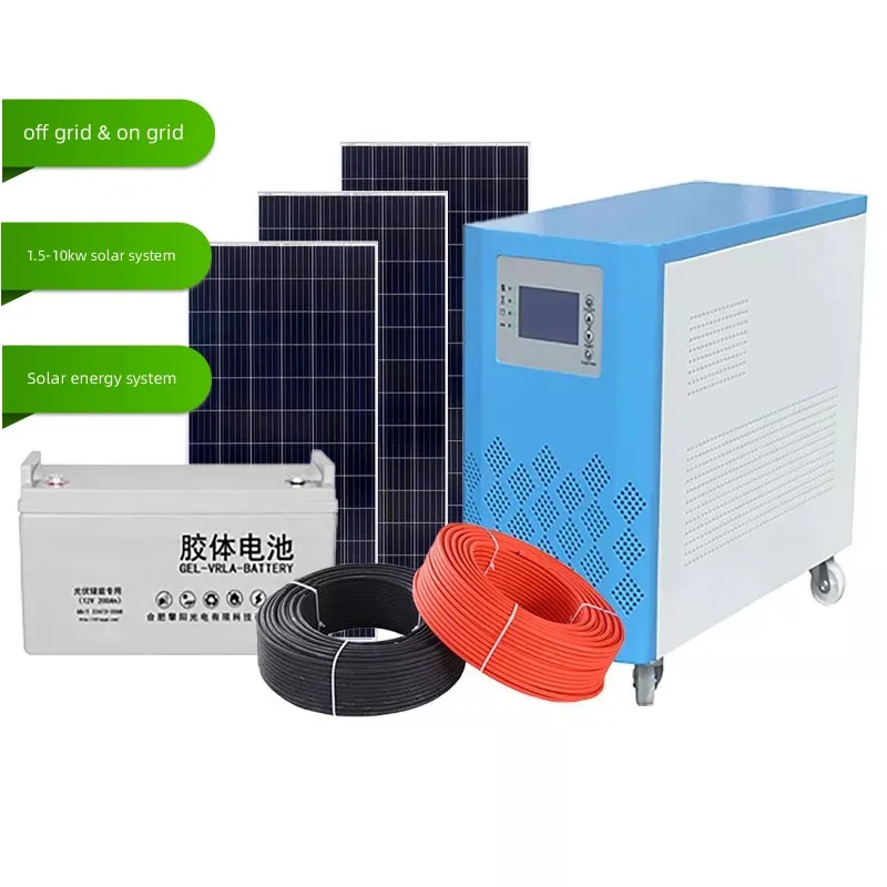 3S Hybrid Solar Energy System off Grid for Home 3kw 5kw Kit