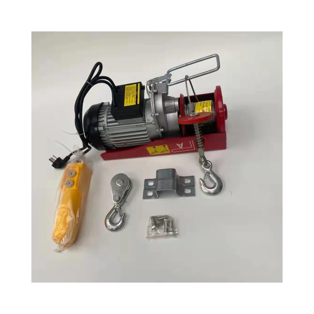 portable pa600 600kg remote control miniature micro small Mini pa type Electric Wire Rope Hoist