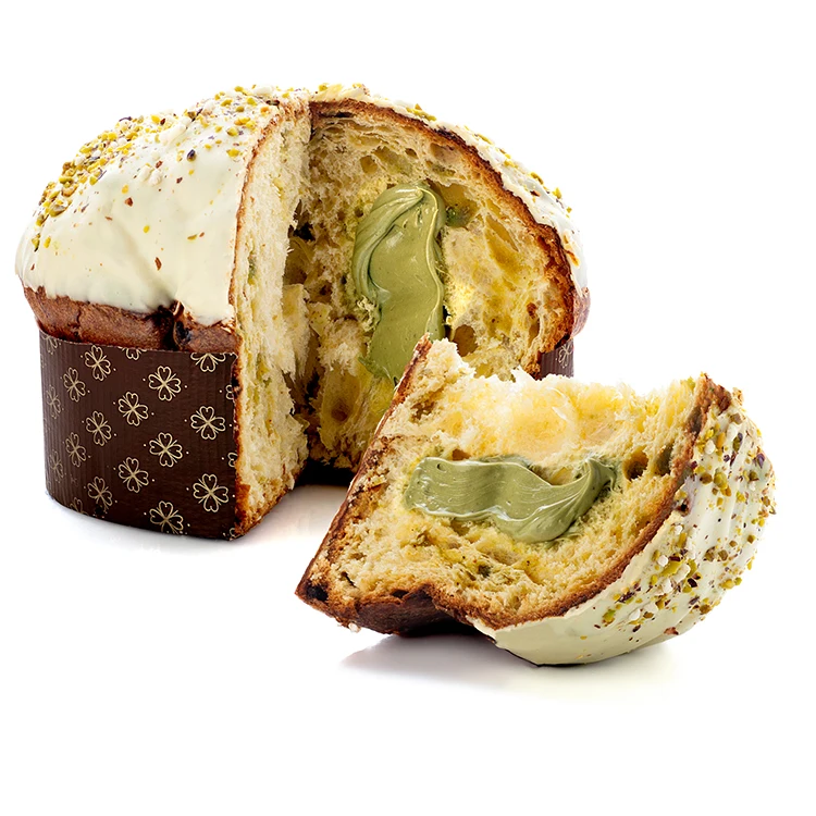 
Sweet Taste Italian Pistachio Panettone Cake 