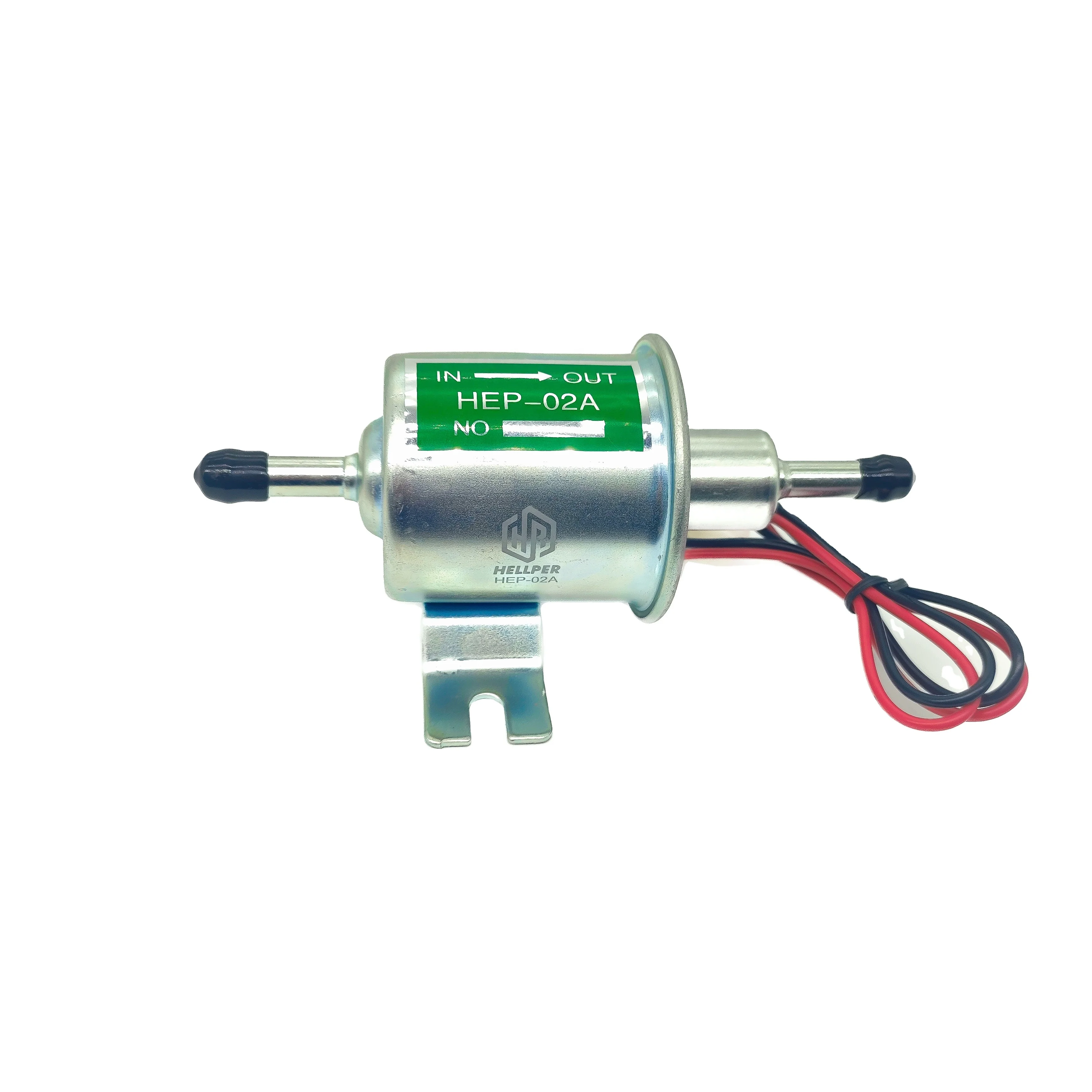 Fast Selling Wholesale HELLPER Brand Steel Low pressure Electric Fuel Pump HEP02A for Diesel and Gasoline engines universal OEM