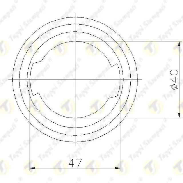New D.40 Bayonet Ergonomic Gas Fuel Tank Cap Water Tank Vented in Plastic and Steel for Diesel Inlet Gasoline Oil Lubricants