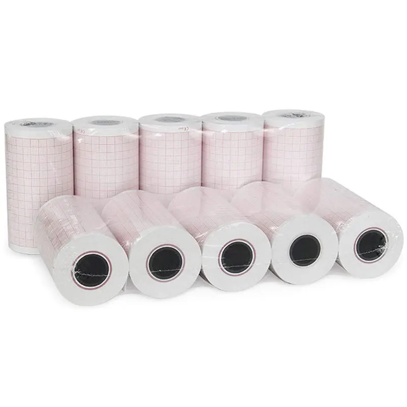 Factory Price Medical Hospital 110*20 80*20mm 50*20 Ecg Thermal CTG CBC Paper For Edan Ctg Paper