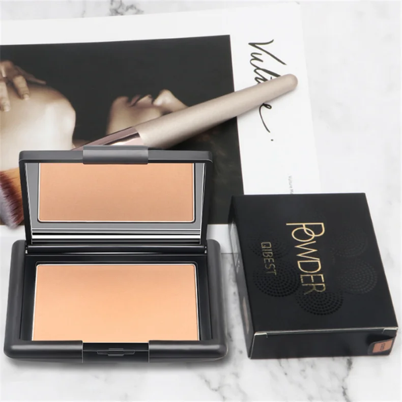 
Wholesale Matte 9 Colors Face Powder Oil-control Waterproof Concealer Makeup Pressed Powder 