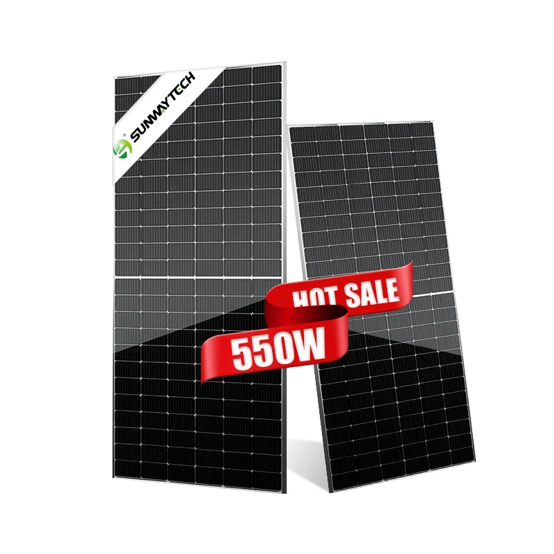 cells solar photovoltaic panels 545w 550w 555w china half cell solar panel wholesale