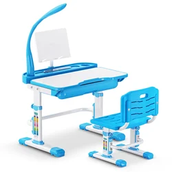 M7S Plastic children furniture desk and chair set  kids study table