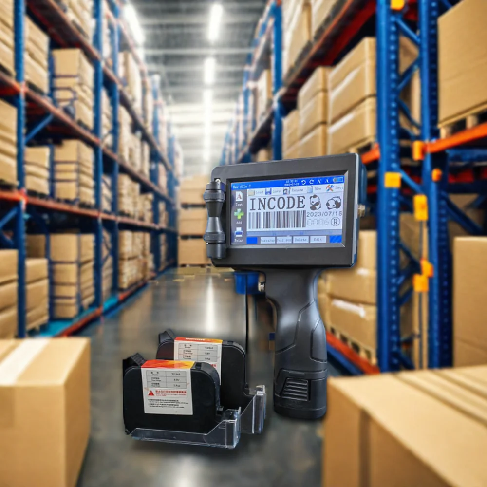 2024 Заводские мини-струйные принтеры портативная машина для печати штрих-кодов 100-240 В картонные пластиковые металлические изделия