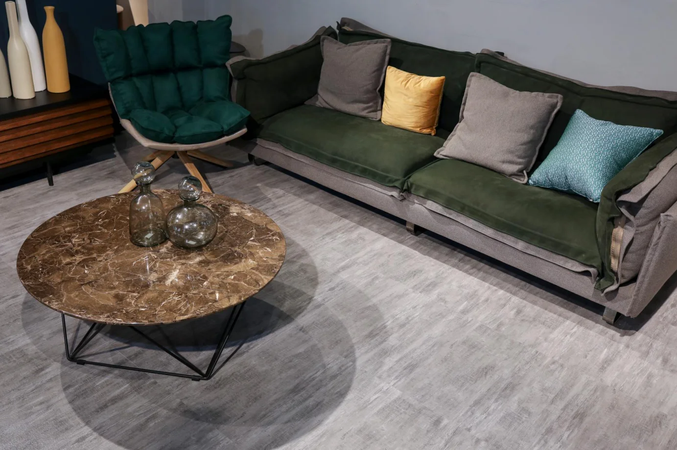 1.8/2.0mm Waterproof Peel and stick plastic flooring pvc self adhesive flooring square vinyl floor tiles