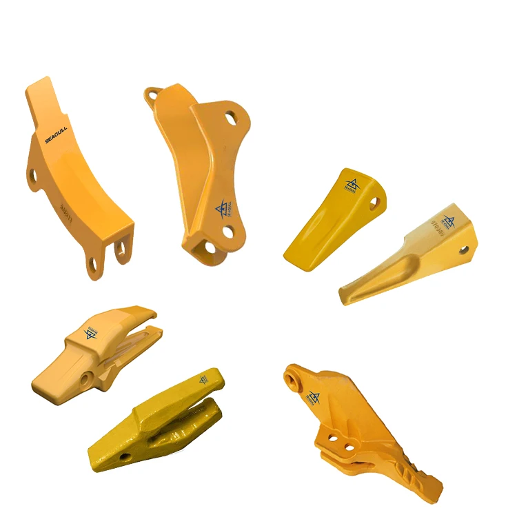 Komatsu excavator bucket and bucket teeth adapter PC200 PC220 PC300 bucket teeth and adapter