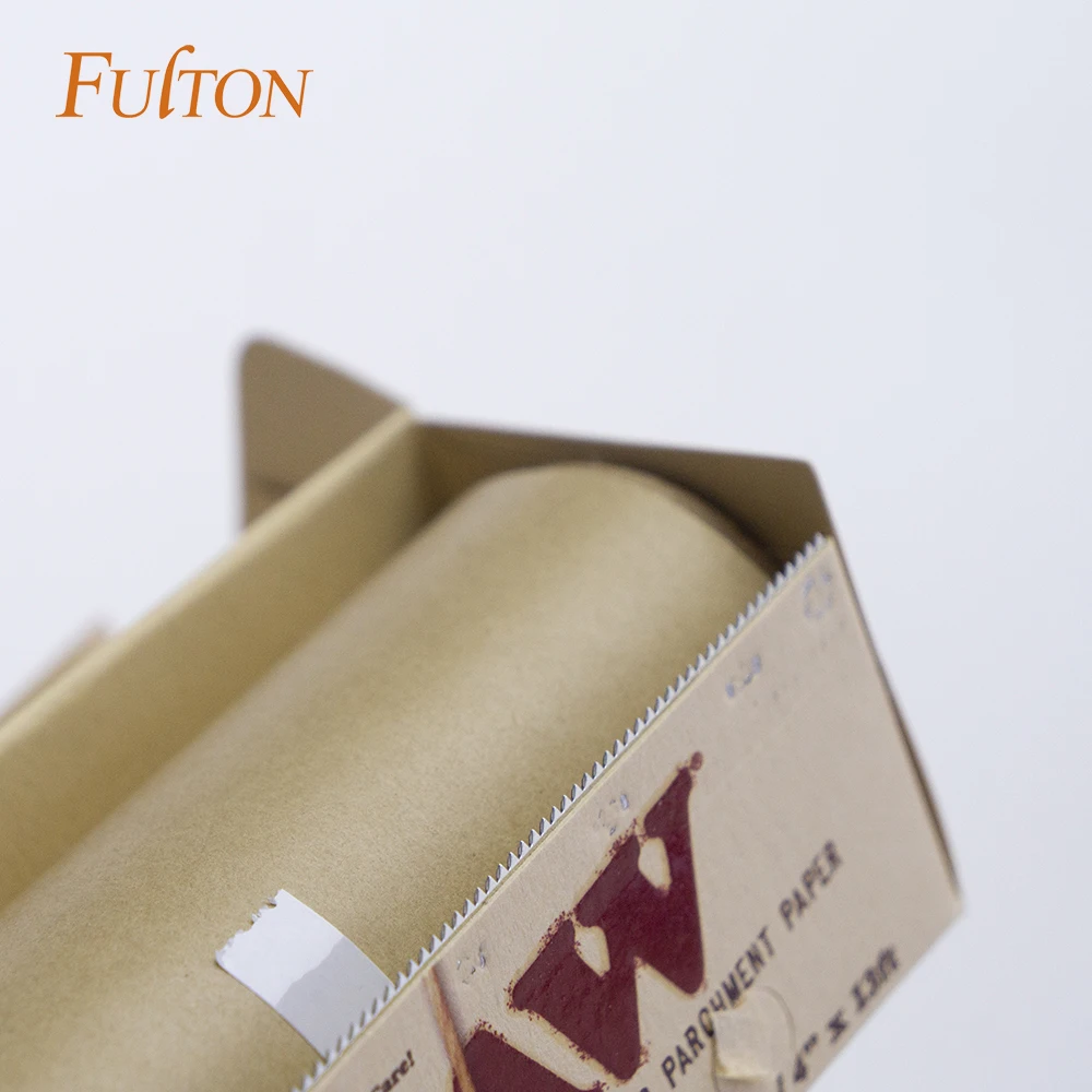 Food Grade Unbleached Double Sided Wax Paper Roll For Burgers Wrapping