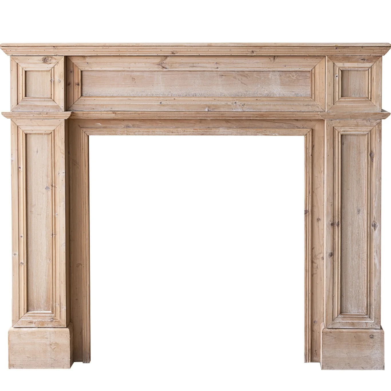 New Style Customizable  Solid Wood Surround Shelf Fireplace TV Stand Decorative Fireplace