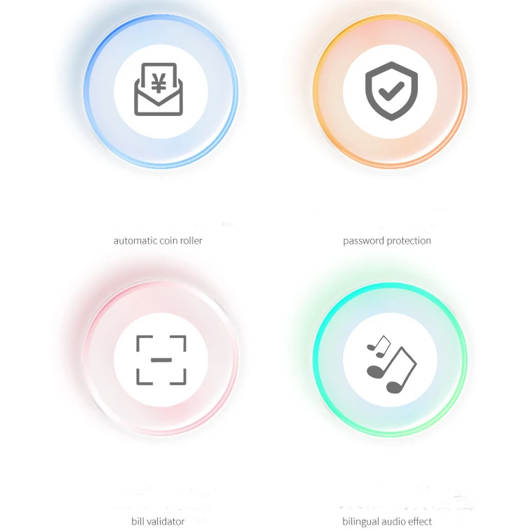 Hot Sale Auto-rolling Money Saving Box Password Safe Mini Creative ATM Piggy Bank for Children