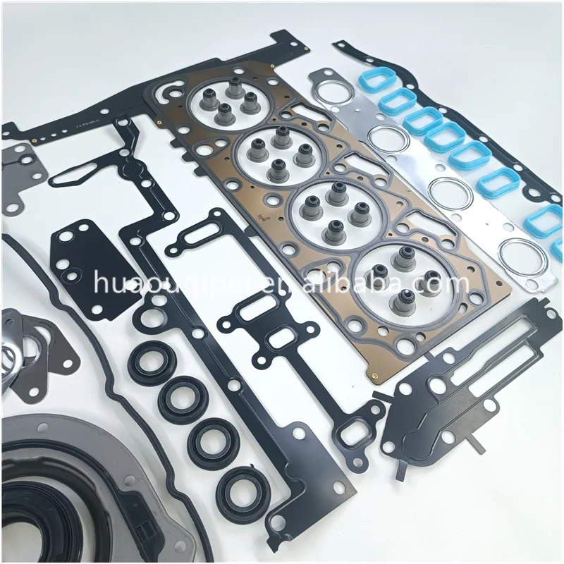 Huaou spare parts overhaul kits gasket kit engine overhaul gasket for Ford transit 2.4 diesel V348