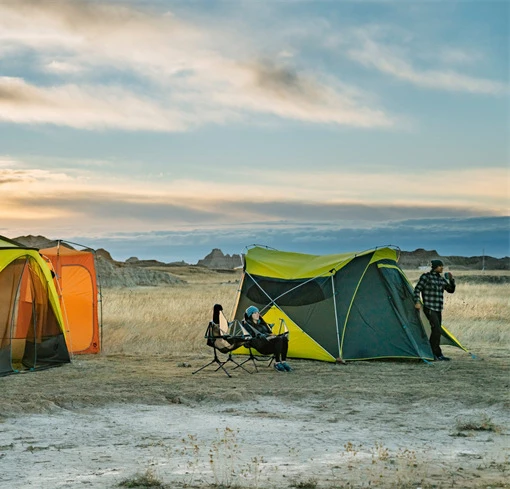 Camping Family Tent Outdoor marquee park party family 3-4 Persons Large Waterproof Camping Tents Glamping