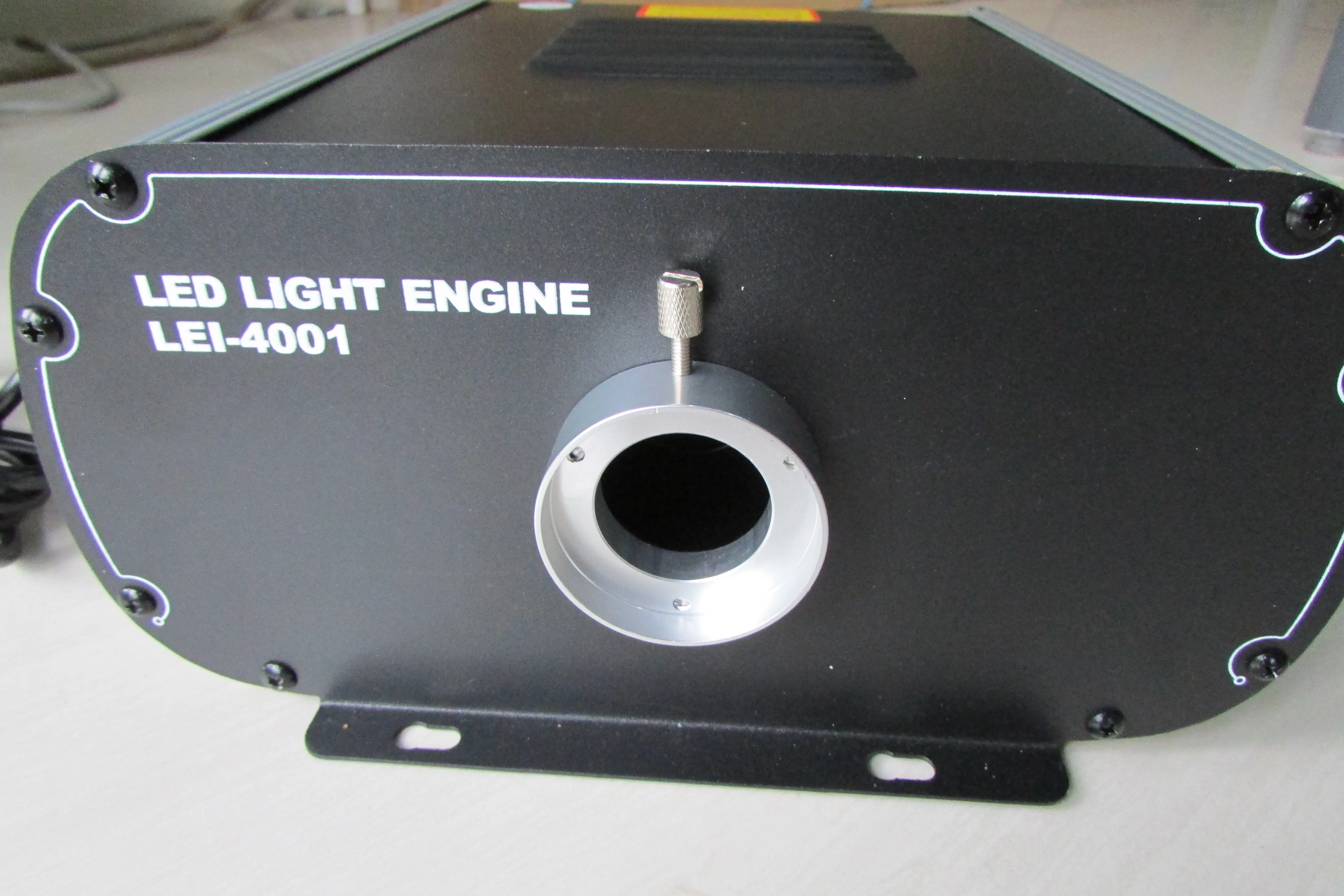 super power led fiber optic lighting with 6 colors wheel, DMX 40W led fiber optic projector