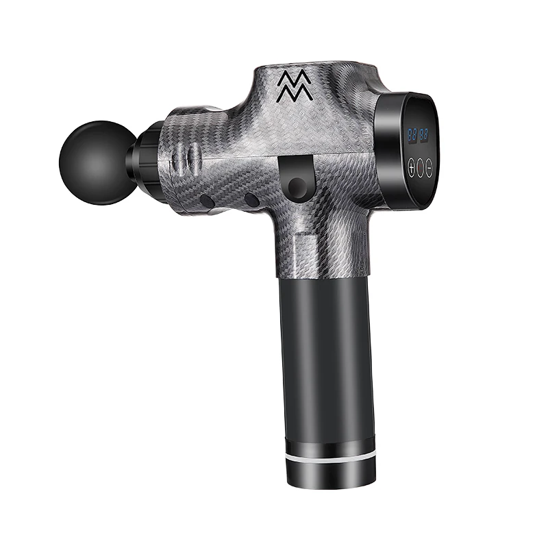 Therapy Fascia Massager Gun Deep Percussion Power Vibration Muscle Relax Sports Massage Gun Cordless Massager Gun