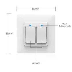 SHUWEI Beijing Smart Home Wireless Light Electrical Wall Push Button Switch UK Multi Control
