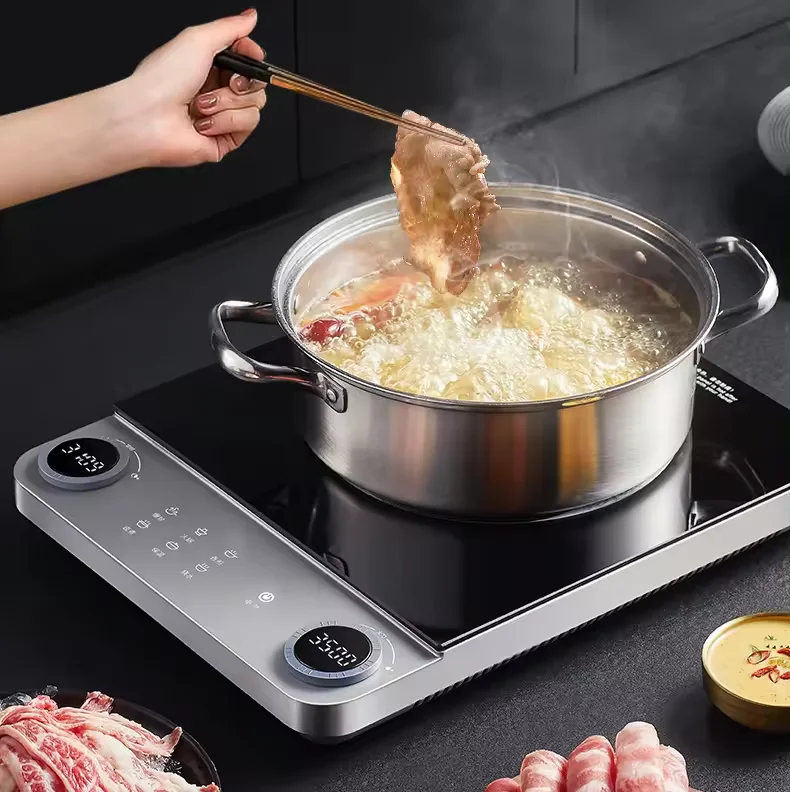 2024 Newest 51mm thickness multi function tabletop portable commercial induction cooker for home use