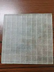 6mm Wired Fire Proof Glass Sample