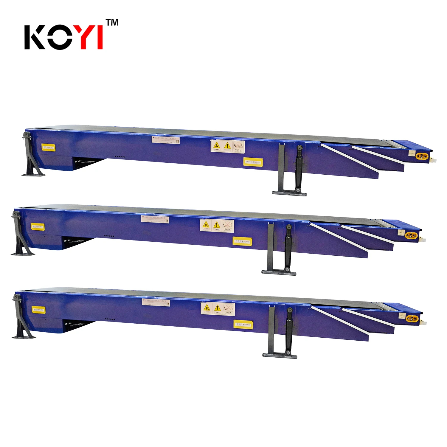 Custom high efficiency unloading loading conveyor for material transportation