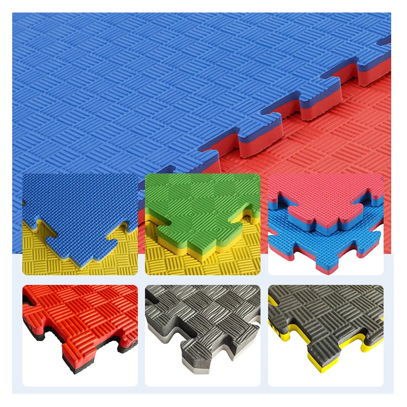 WKF Approved Karate Training Tatami Mats Taekwondo Mats wholesale puzzle wrestling tatami Mats Martial arts Eva foam