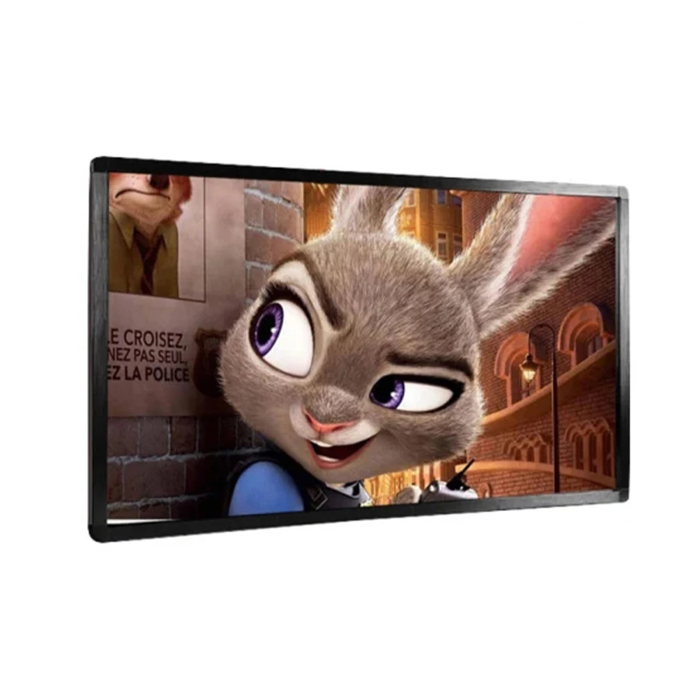 Hot 55 Inch Digital Signage 4K LCD Kiosk Display Outdoor Wall Mounted Digital Signage