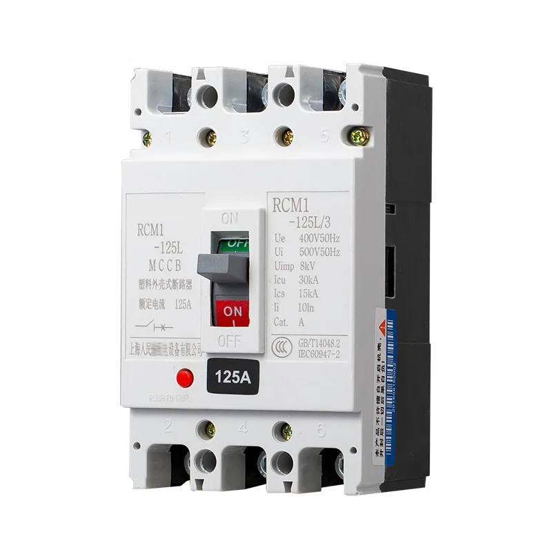 M1 Series M1-3P/4P Moulded Case Circuit Breaker MCCB