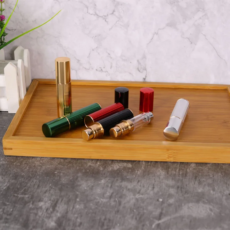 Portable Plastic Perfume Sprays Bottle Empty Perfume Sample Vials With Mist Pump Perfume Atomizer For Travel